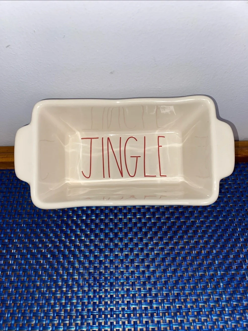 Rae Dunn Jingle mini-loaf pan